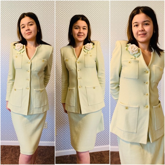 St. John Collection Skirt Set 8 - Picture 3 of 7